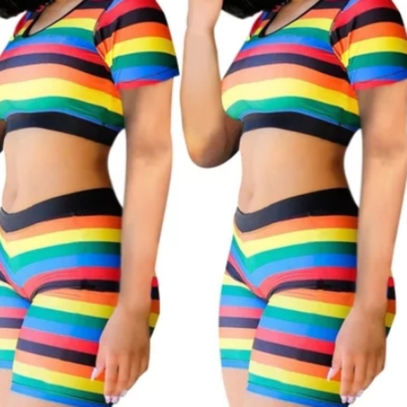 Boutiques Pants - 2 piece shorts set